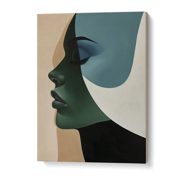 POSTER MINIMALIST PORTRAIT IV , PORTRAITS & FIGURATIVE ILLUSTRATIONS