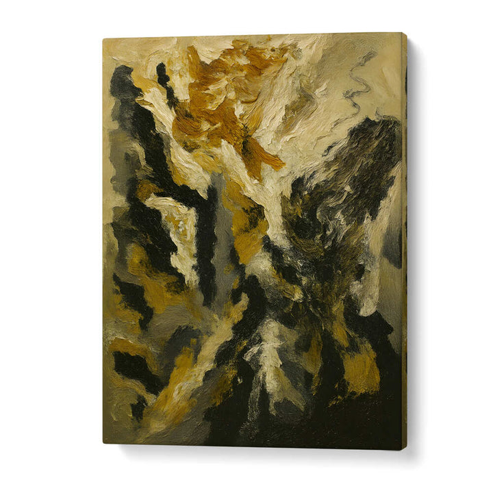 PROFILE OF SILENCE , EXPRESSIONISM PAINTINGS