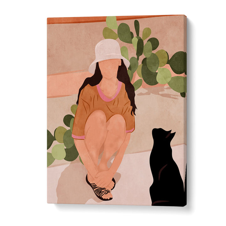 QUIET AFTERNOON , PORTRAITS & FIGURATIVE ILLUSTRATIONS