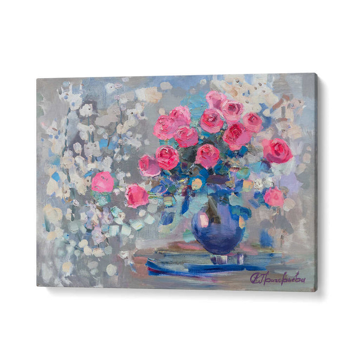 ROSES. SPRING TENDERNESS , FLORAL FLOWER PAINTINGS