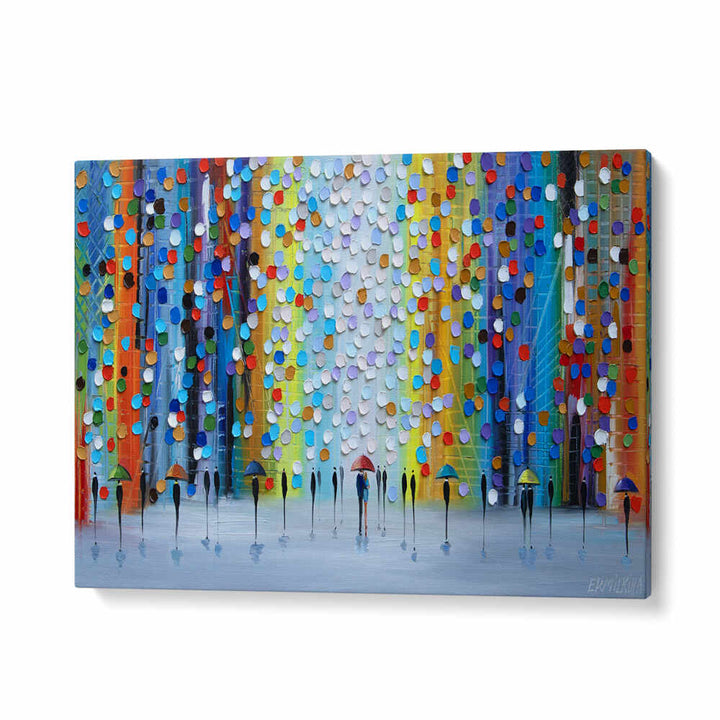 RAINY FANTASY , MODERN IMPRESSIONISM PAINTINGS