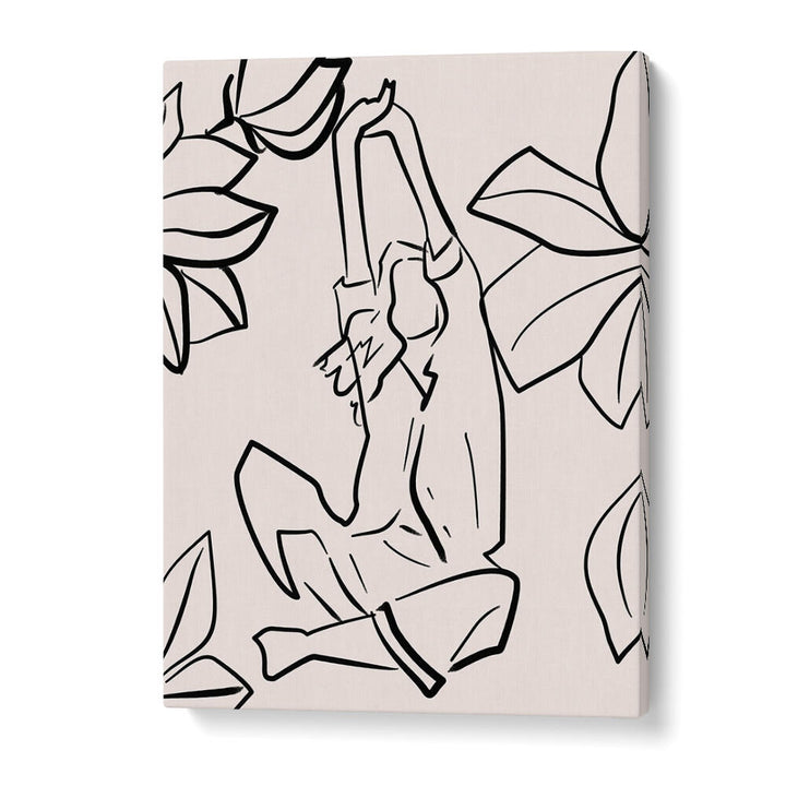 REACHING SERENITY , LINE ART PAINTINGS