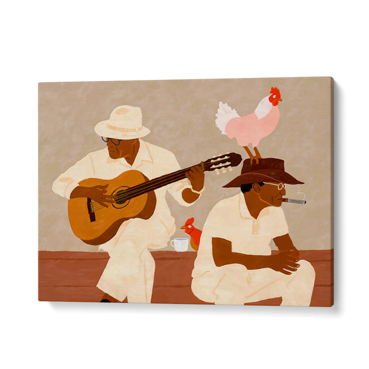 RELAXED CUBAN MUSICIANS