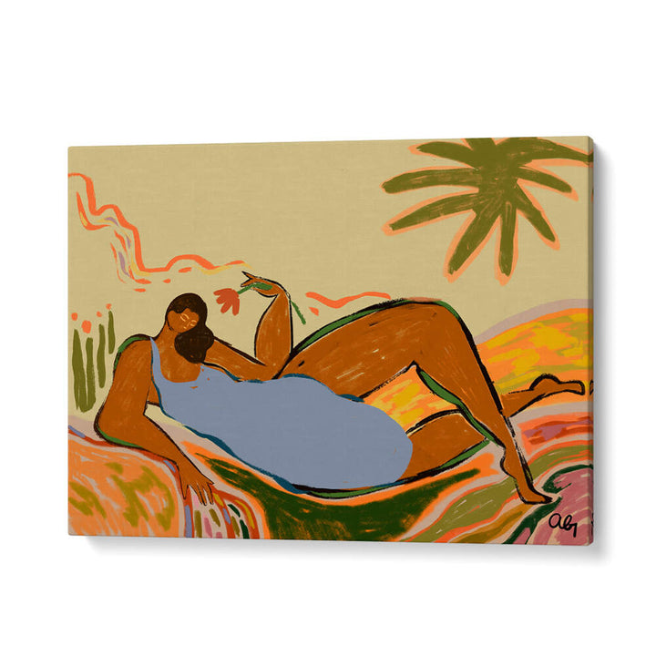 REST AND RELAX , PORTRAITS & FIGURATIVE ILLUSTRATIONS