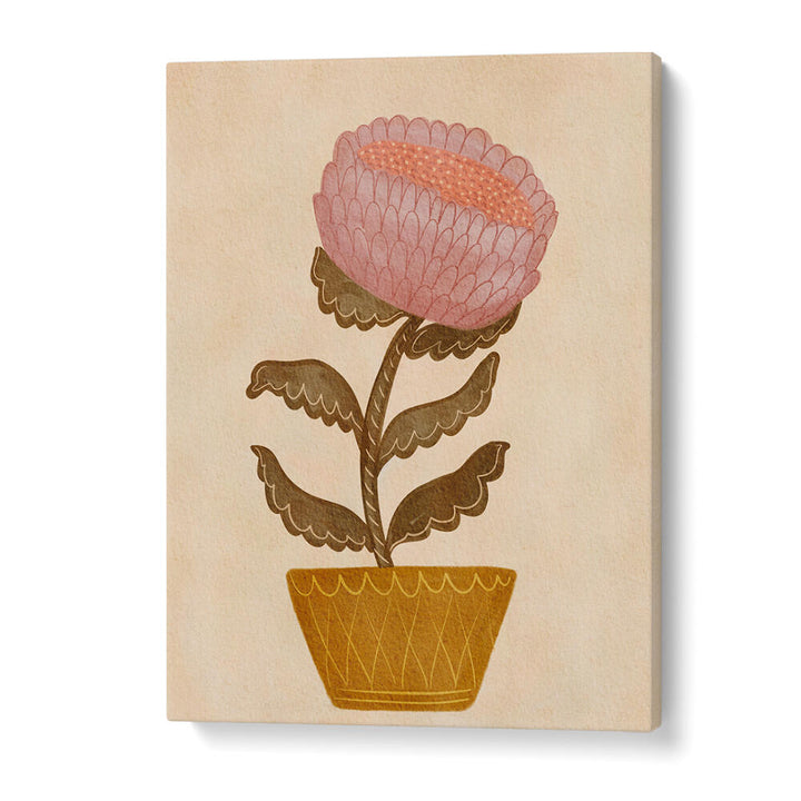 RUSTED POTTED FLOWER