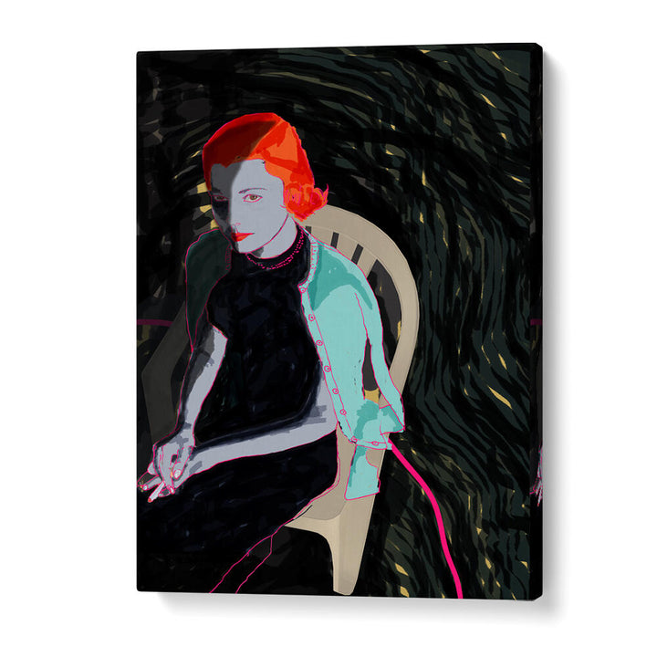 SITTER NO II , PORTRAITS & FIGURATIVE ILLUSTRATIONS