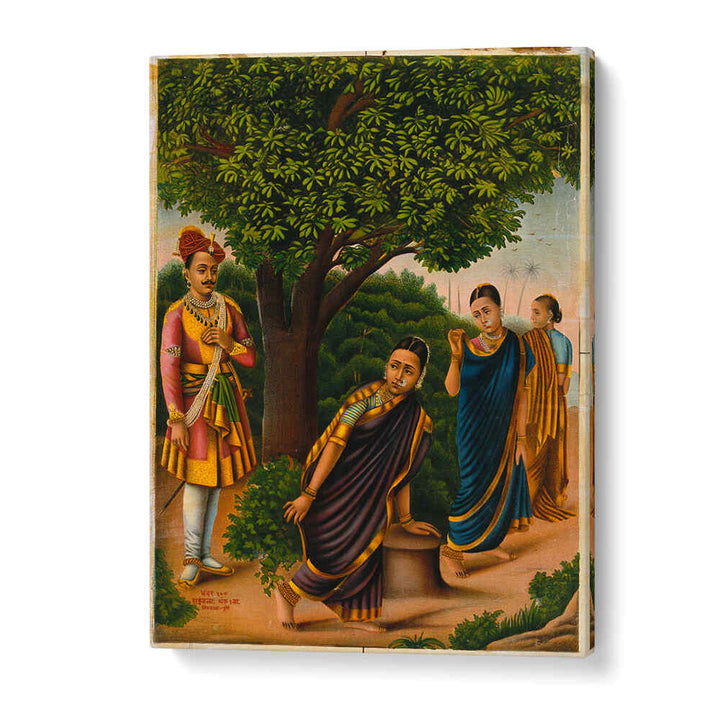 SAKUNTALA WITH TWO WOMEN