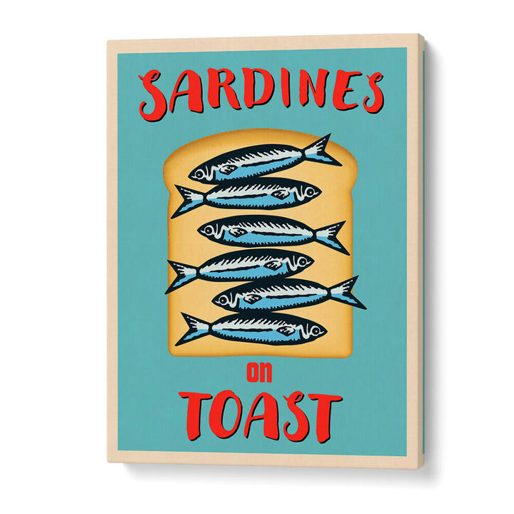 SARDINES ON TOAST , BAR & CAFE ART