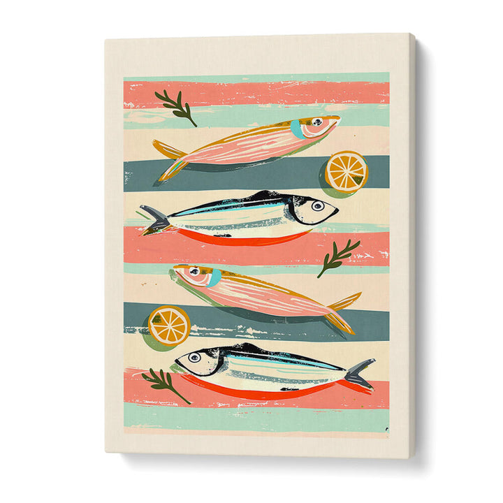 SARDINES ON STRIPES