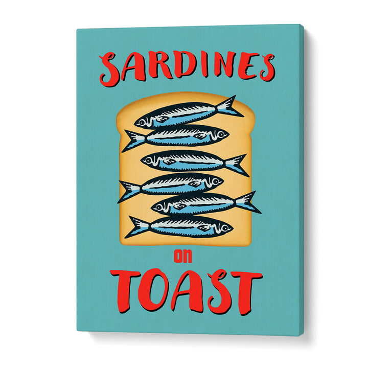 SARDINES ON TOAST II , BAR & CAFE ART
