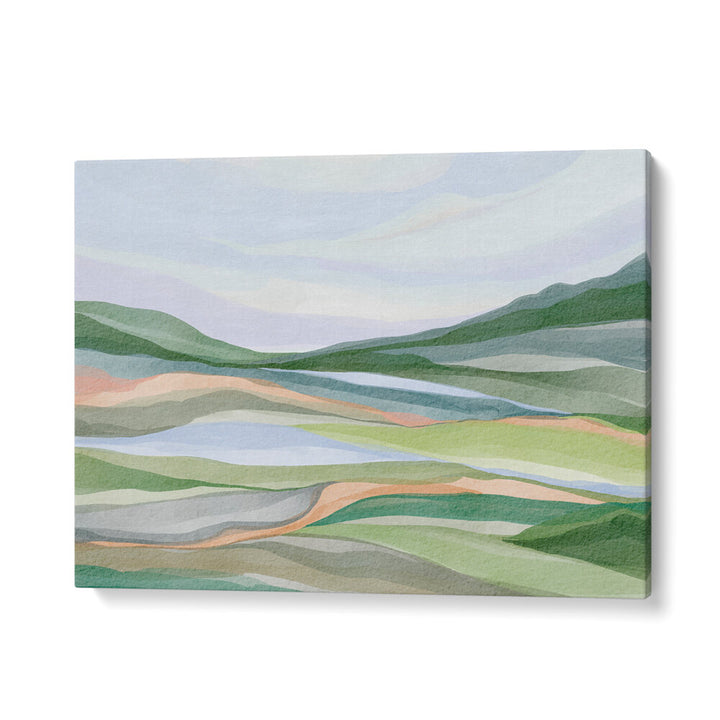SERENE LAYERED LANDSCAPE