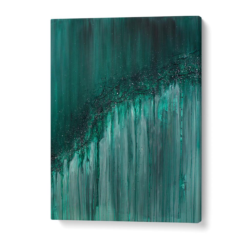 Vibrant hues blend seamlessly in SERENITY MEETS CHAOS, ABSTRACT PAINTINGS, capturing emotion and movement beautifully.