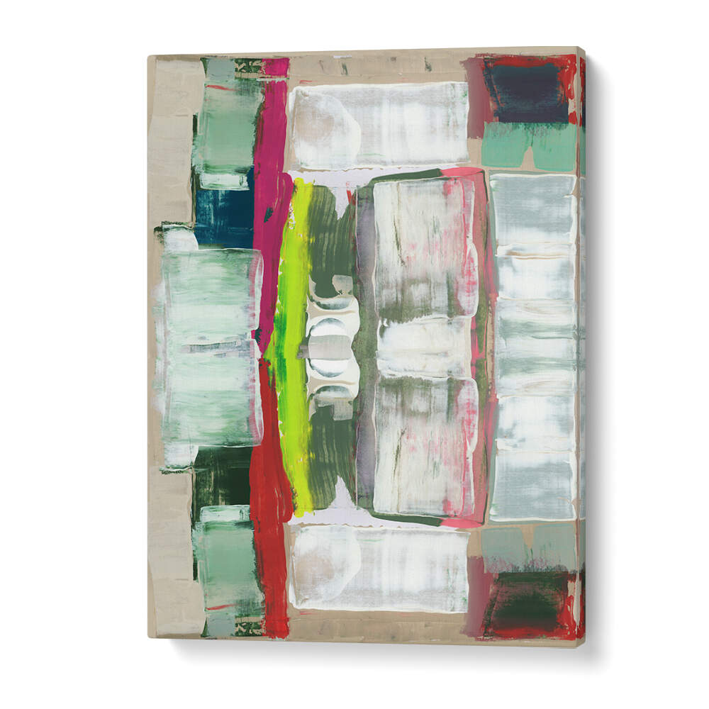 Vibrant SPEED TEST II, ABSTRACT PAINTINGS adds a creative touch to your space with its stunning colors and design.