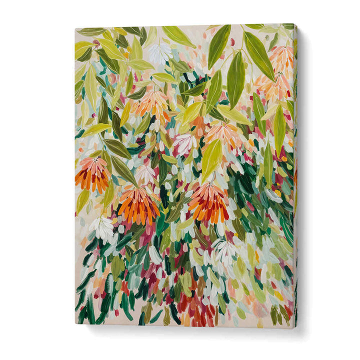 SPRING SONG , FLORAL FLOWER PAINTINGS