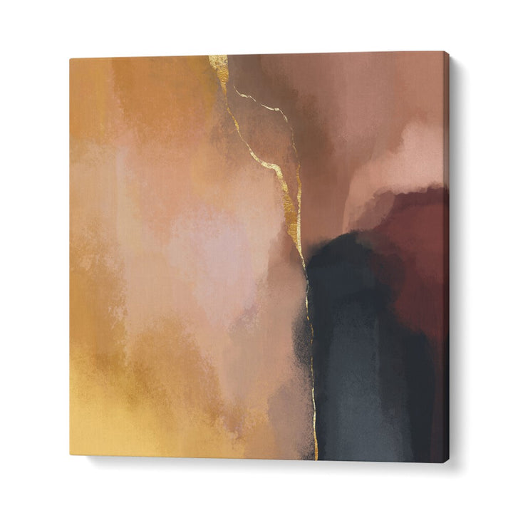 Elegant STAY CALM, ABSTRACT PAINTINGS blend warm tones for a tranquil atmosphere in any space. Perfect for relaxation.