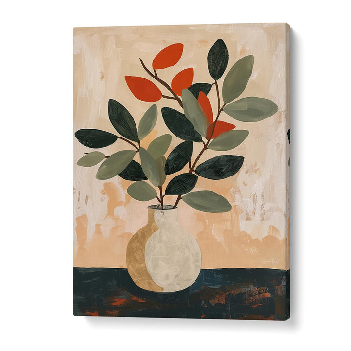 STILL LIFE OF VASE , FLORAL FLOWER PAINTINGS