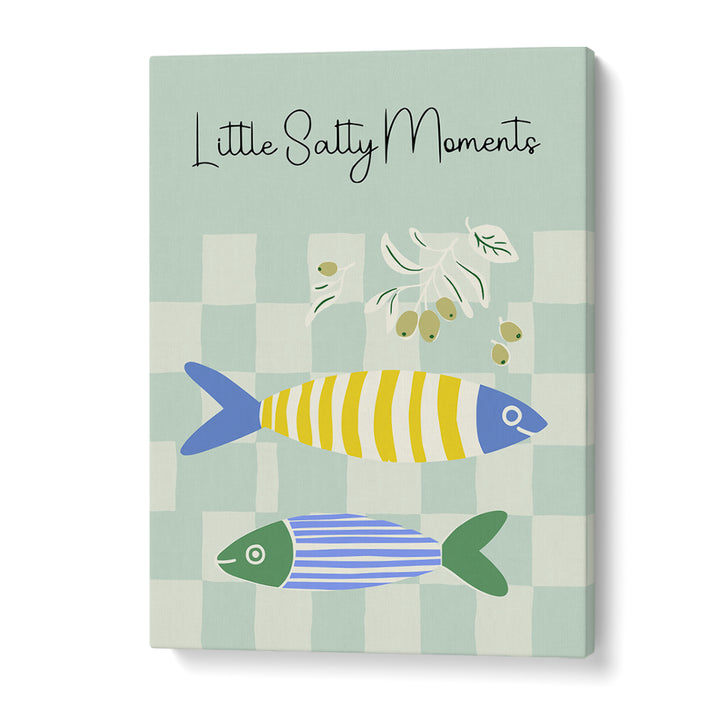 STRIPED FISH AND OLIVES