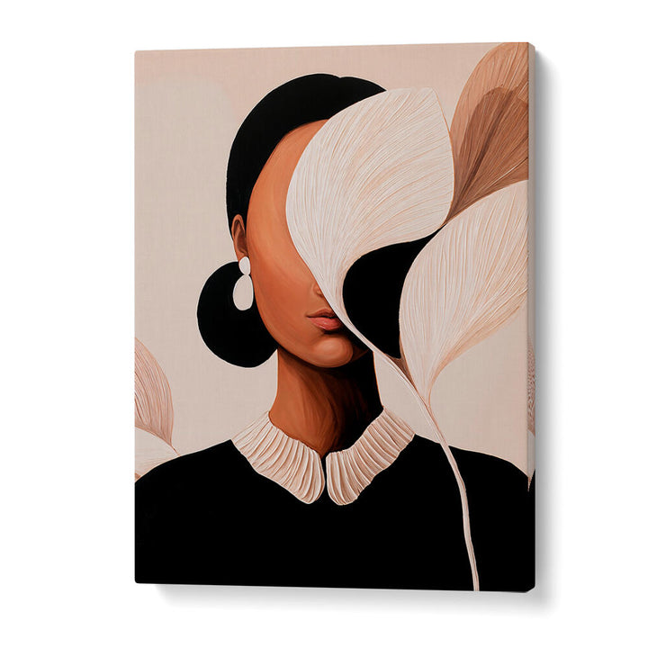STUDIO PALETTE WOMAN , PORTRAITS & FIGURATIVE ILLUSTRATIONS