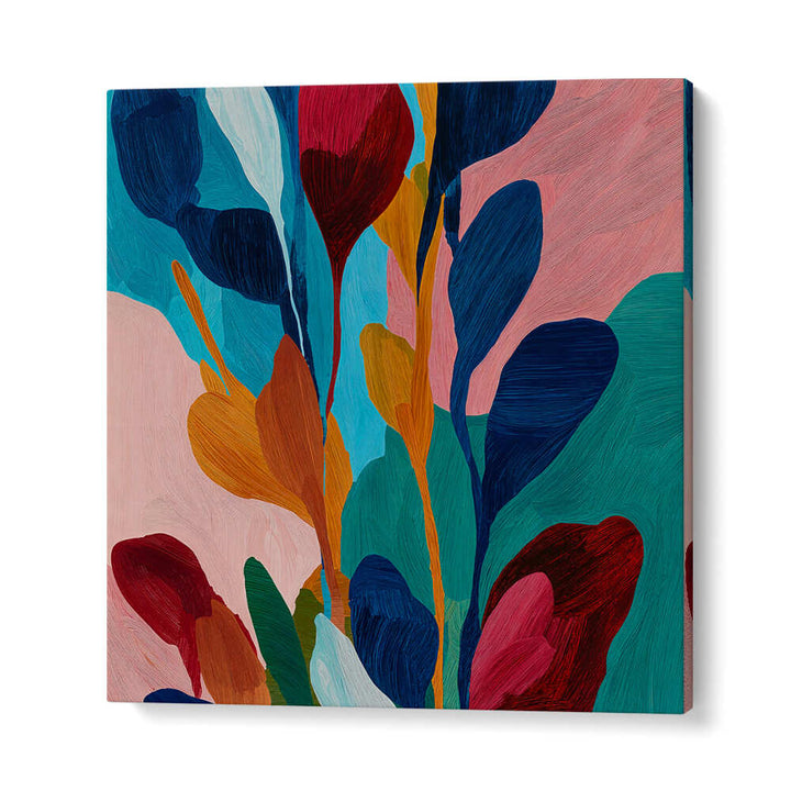 STUDIO PALETTE FLOWERS , ABSTRACT PAINTINGS