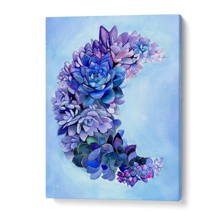 SUCCULENT MOON GARDEN LARGE , KIDS ROOM PAINTINGS