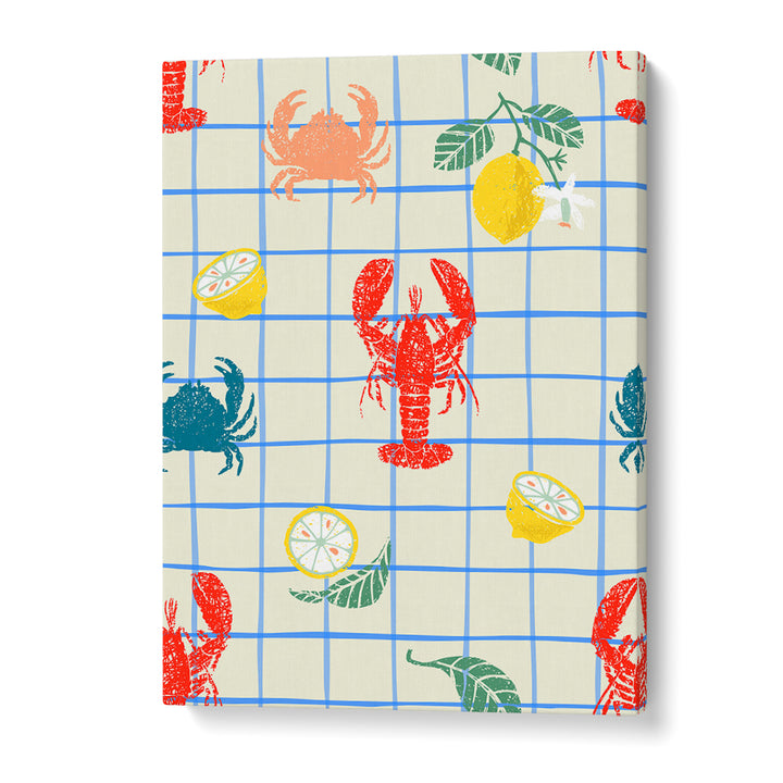 SUMMER SEAFOOD PLAID