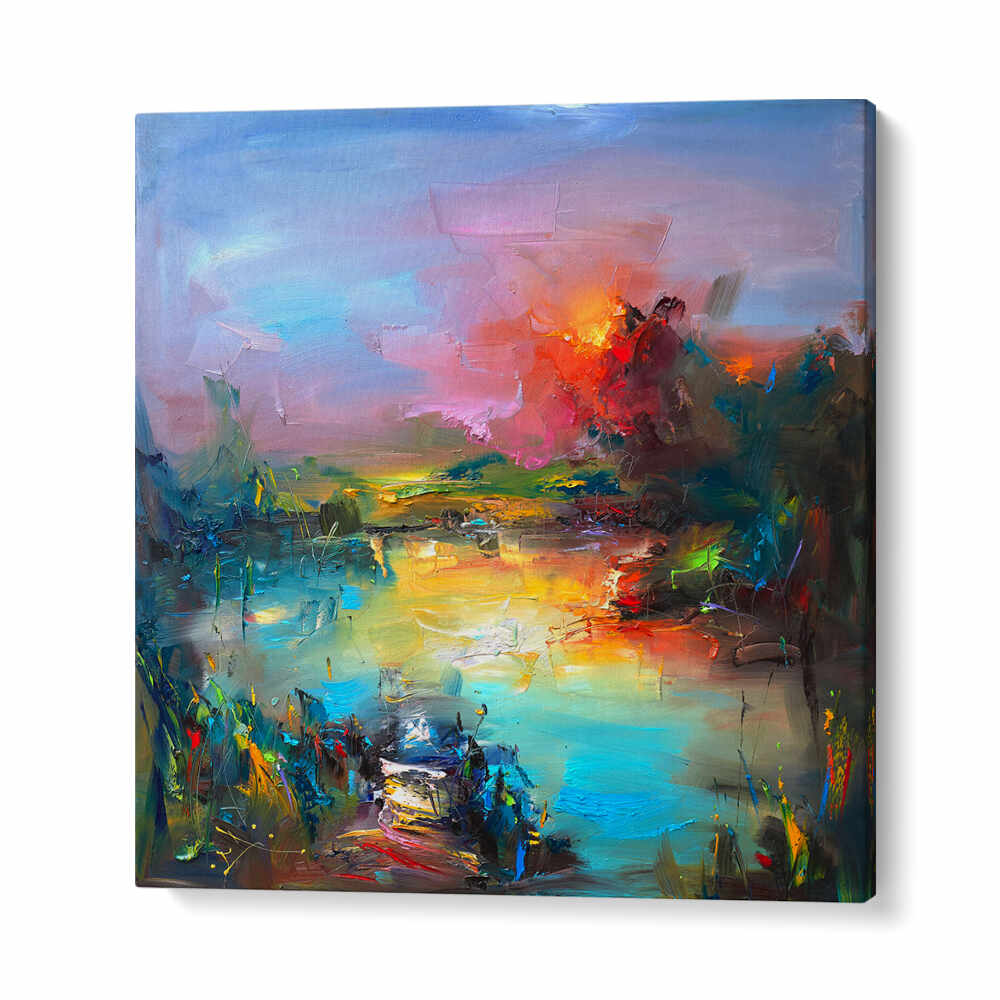 SUNRISE ,ABSTRACT PAINTINGS