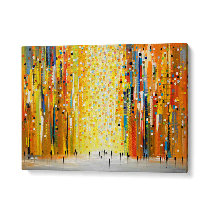 SUNSET LIGHTS , MODERN IMPRESSIONISM PAINTINGS