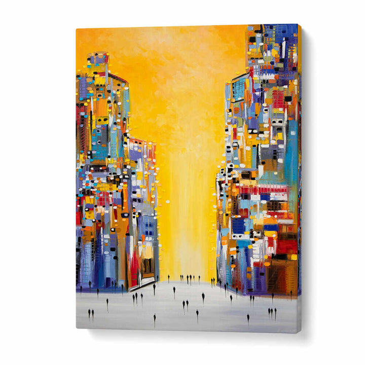 SUNSET MELODY , MODERN IMPRESSIONISM PAINTINGS