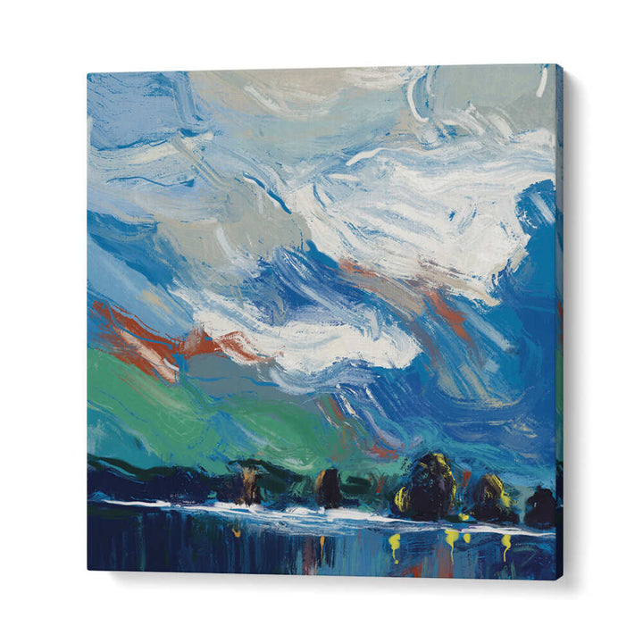 SWIRLING CLOUDS , ABSTRACT PAINTINGS