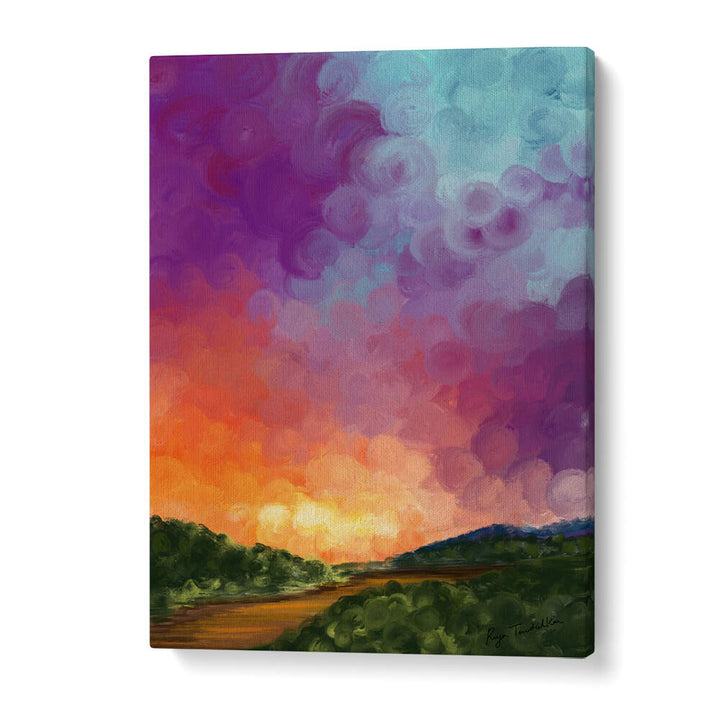 SWIRLY SUNSET