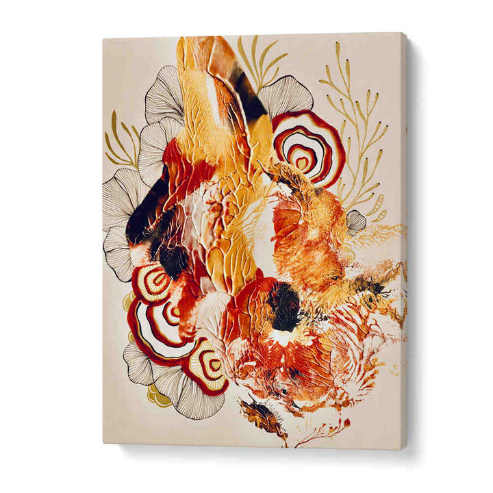 Vibrant TEXTURED REEF KOI, BEACH PAINTINGS bring coastal serenity to your home, perfect for a tranquil atmosphere.