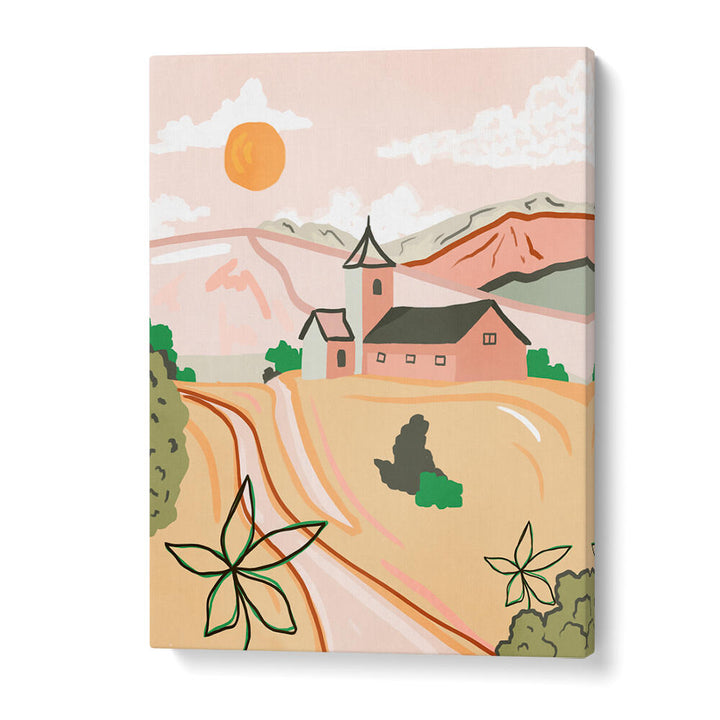 THAT WARM, PEACEFUL FEELING , LANDSCAPE PAINTINGS