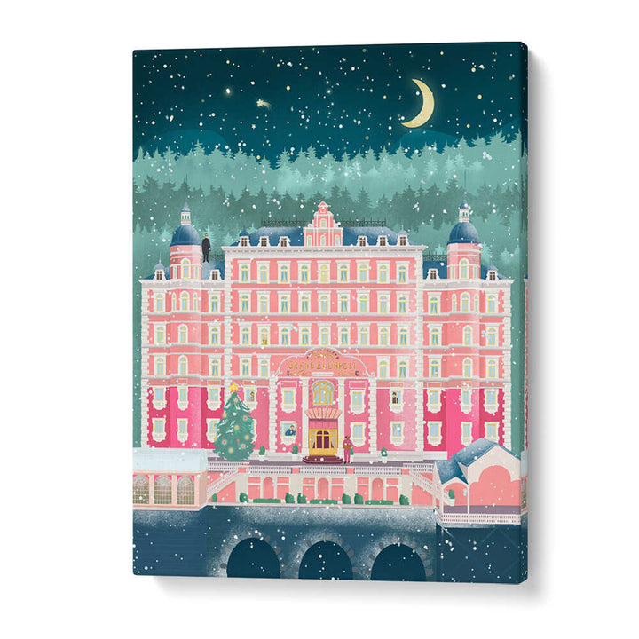 THE GRAND BUDAPEST HOTEL HOLIDAYS , TRAVEL POSTERS
