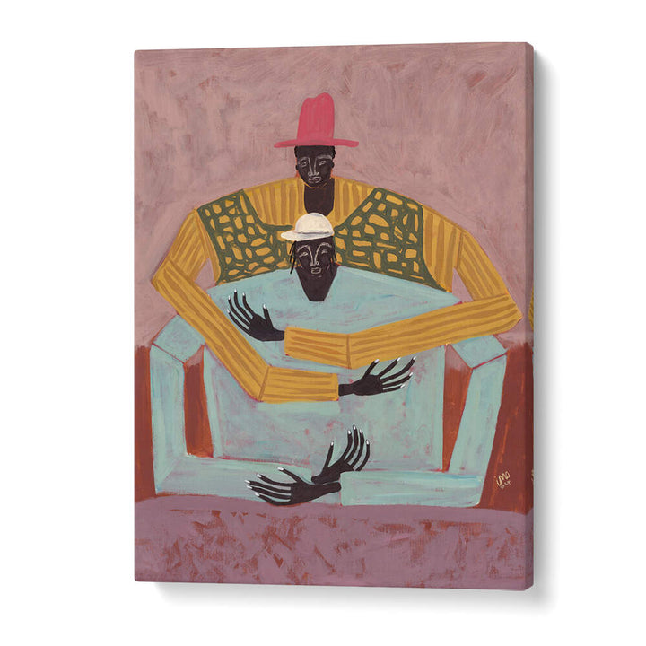 THE HUG , PORTRAITS & FIGURATIVE ILLUSTRATIONS