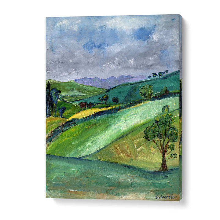 THE COUNTRYSIDE , LANDSCAPE PAINTINGS