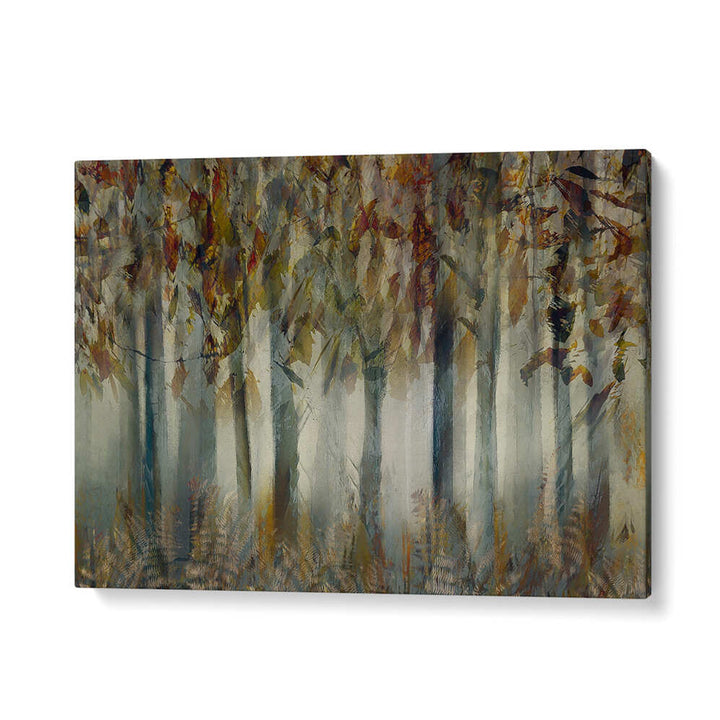 THE DARK FOREST , FLORAL FLOWER PAINTINGS