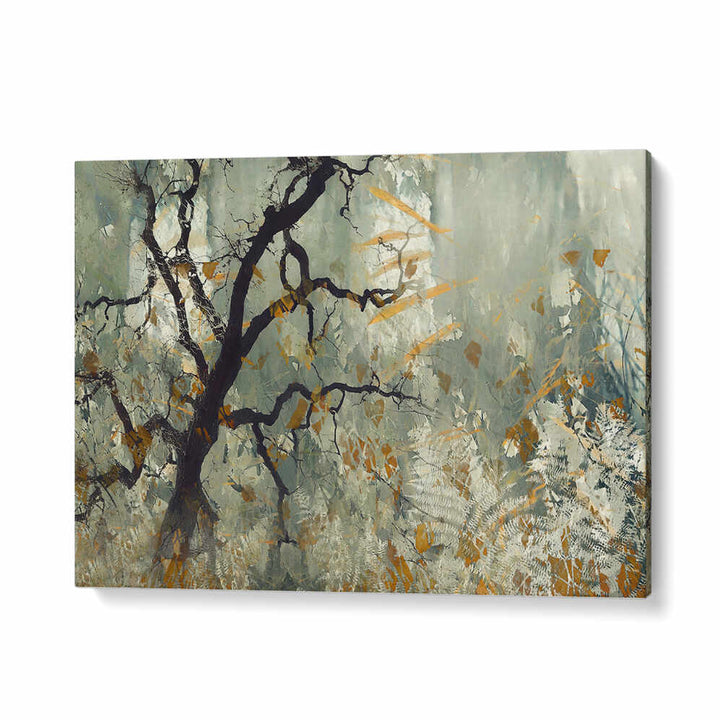 THE OLD TREE , FLORAL FLOWER PAINTINGS