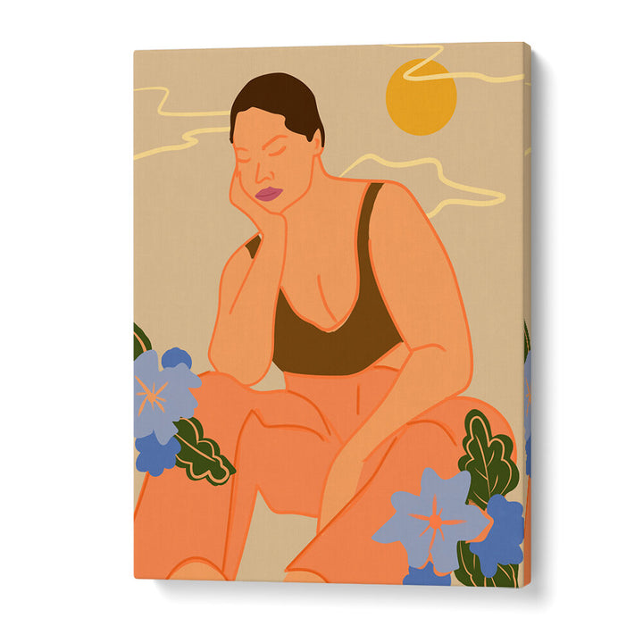 THINKING ABOUT LIFE , PORTRAITS & FIGURATIVE ILLUSTRATIONS