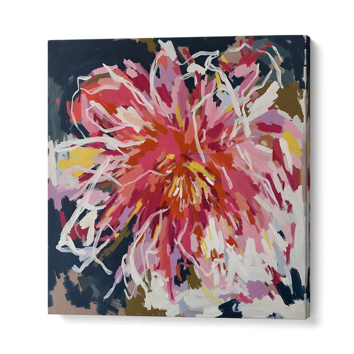 THIS IS HAPPINESS , FLORAL FLOWER PAINTINGS