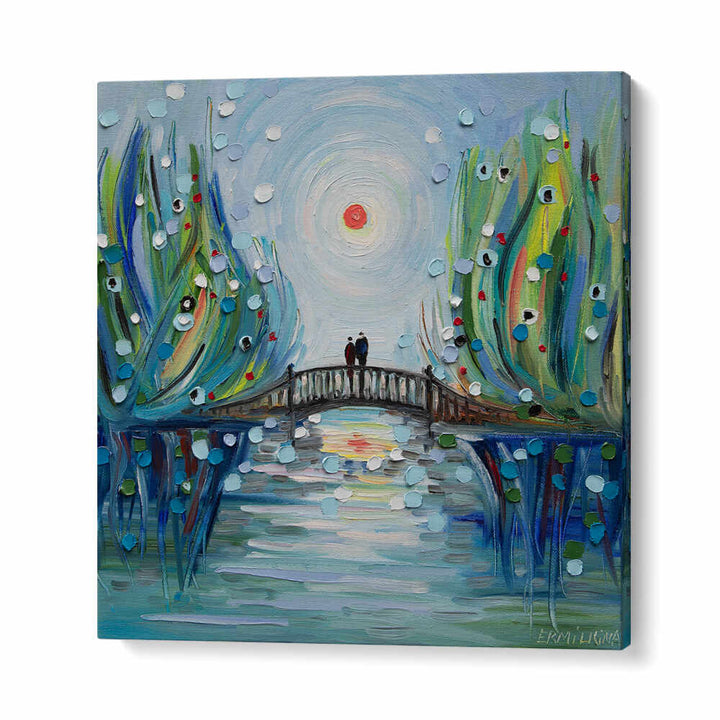 TOGETHER UNDER THE SUN , MODERN IMPRESSIONISM PAINTINGS