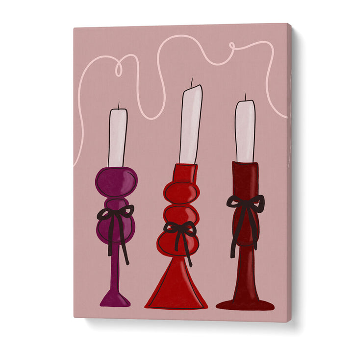 TRIO OF CANDLE , FASHION POSTERS