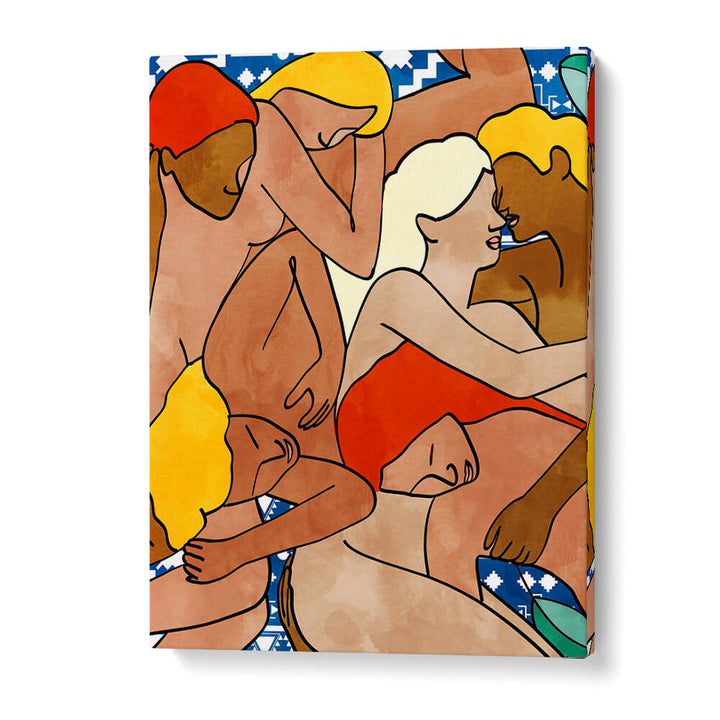 TURKISH BATH , PORTRAITS & FIGURATIVE ILLUSTRATIONS