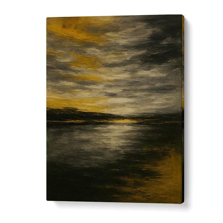 TWILIGHT DRIFT , EXPRESSIONISM PAINTINGS