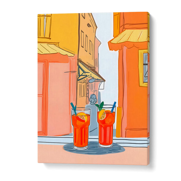 TWO APEROLS PLEASE , BAR & CAFE ART
