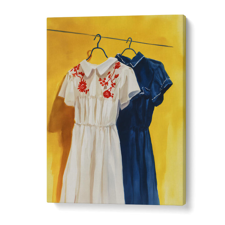 TWO DRESSES , FASHION POSTERS