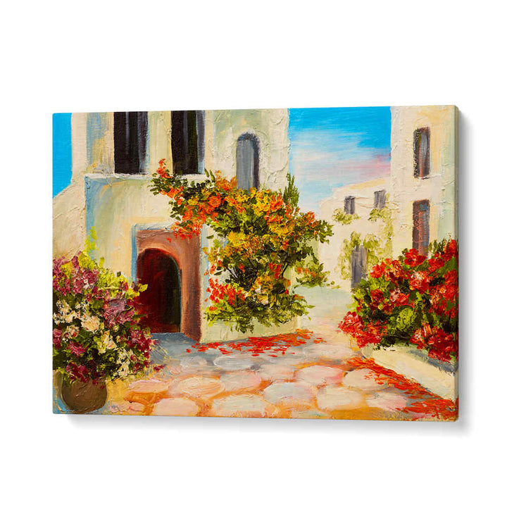 VINTAGE STONES AND FLOWERS , VINTAGE EUROPEAN PAINTINGS