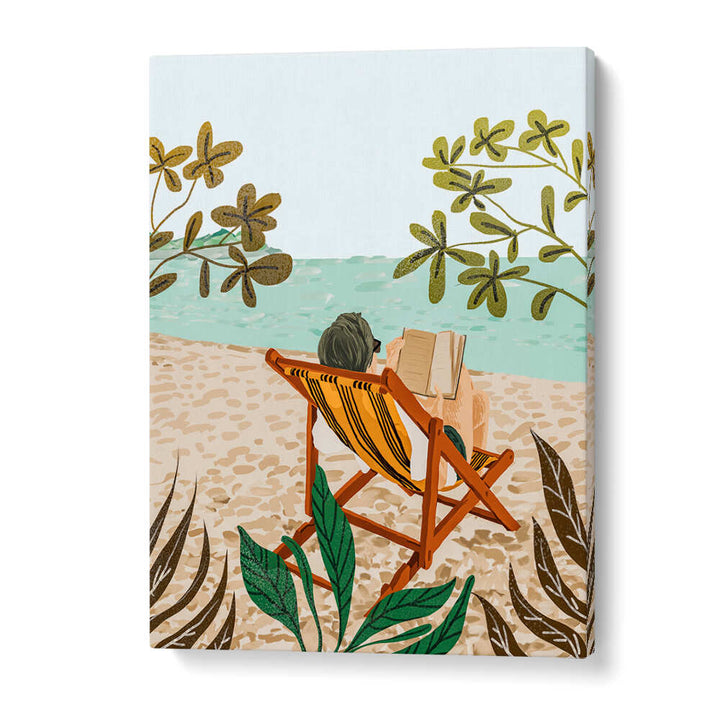 VACAY BOOK CLUB , BEACH PAINTINGS