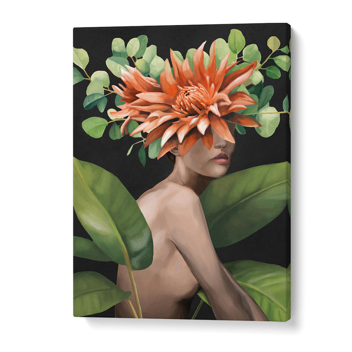 VEILED BY BLOOM, SURREAL ART PRINTS