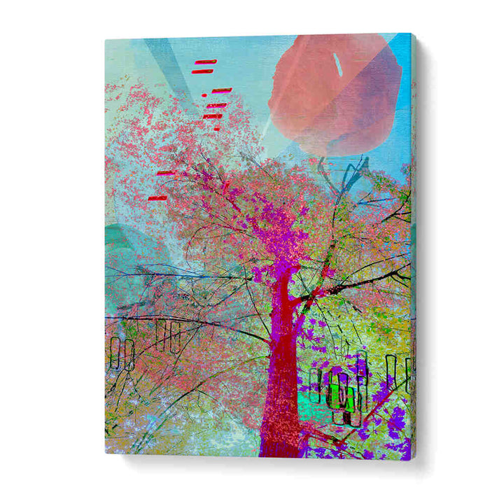 VIBRANT BLOSSOM DREAM , ORGANIC FORMS