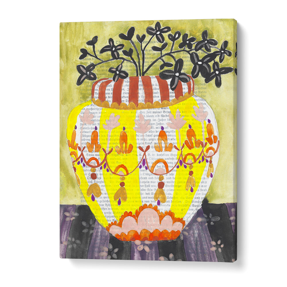 VIBRANT STRIPED VASE